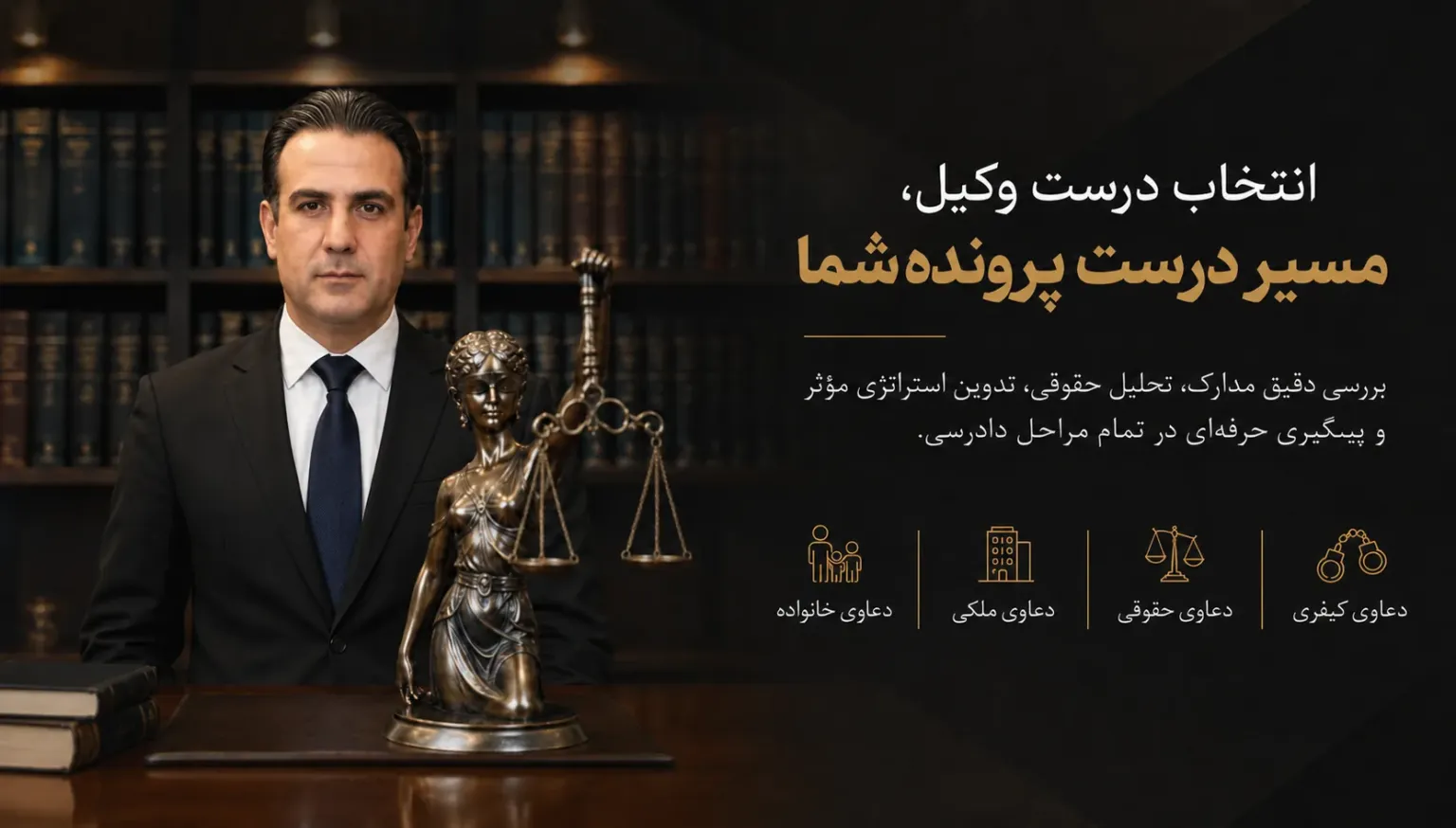 نحوه انتخاب بهترین وکیل دادگستری