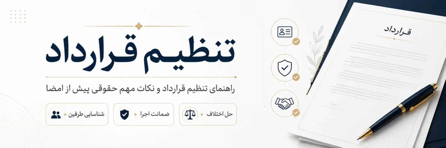تنظیم قرارداد